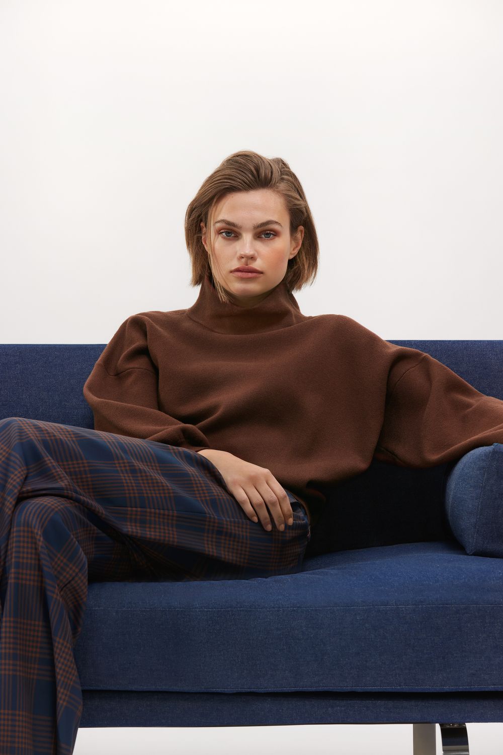 BROEK VAN SENSO S2709BK LUMIA COGNAC