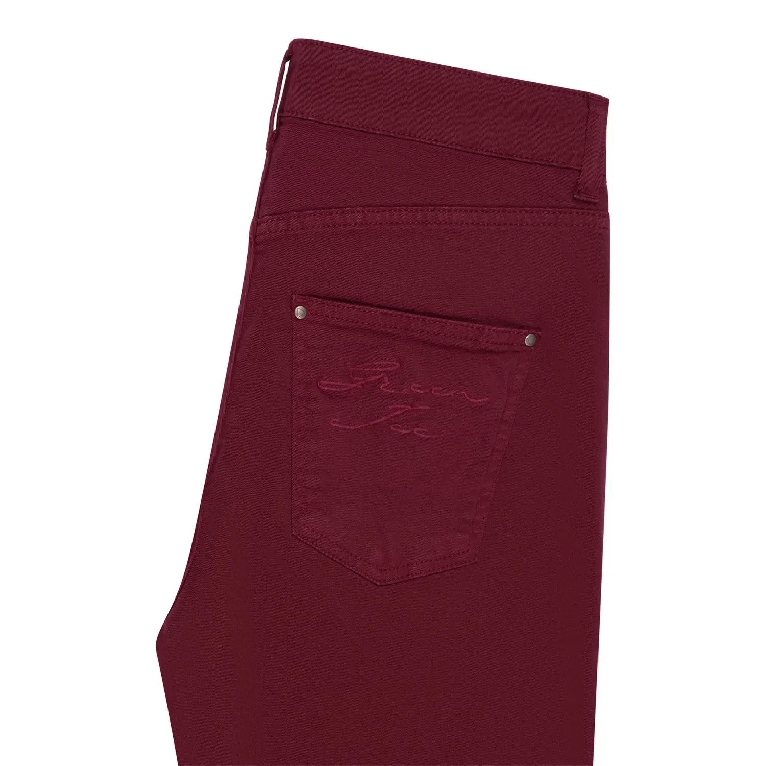 BROEK VAN GREEN ICE CALISTA  Bordeaux