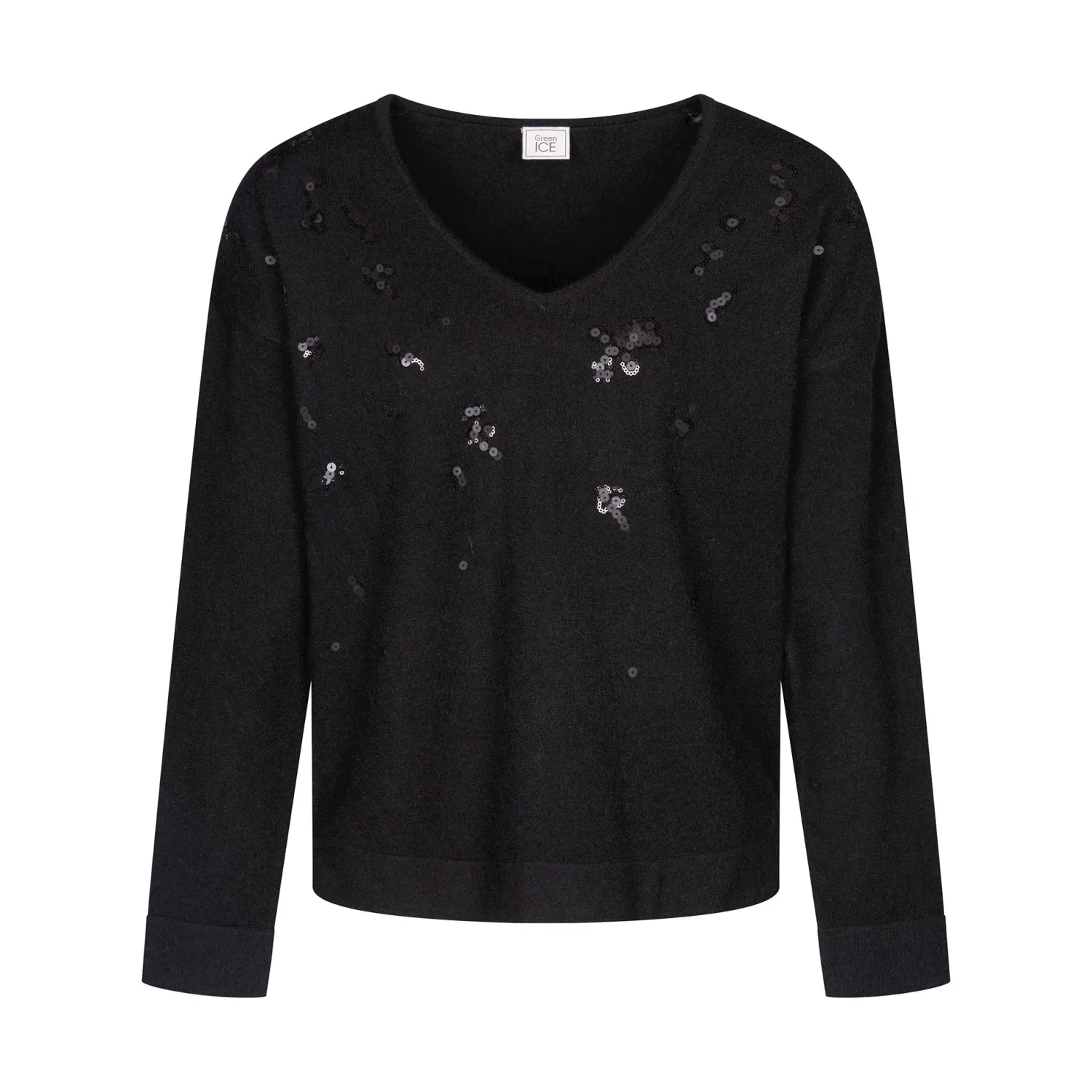 PULL VAN GREEN ICE DOMINICA  Black