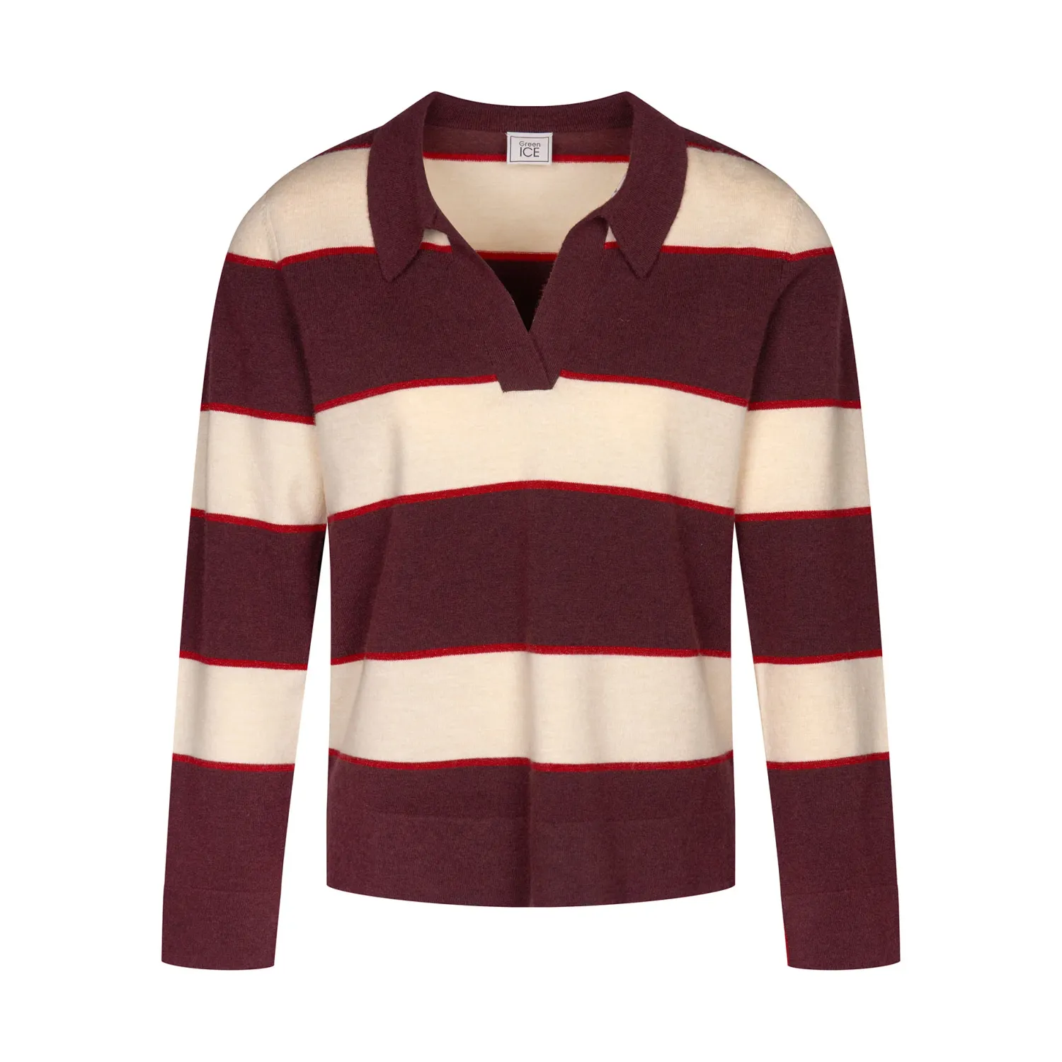 PULL VAN GREEN ICE DOTELLO  Brown