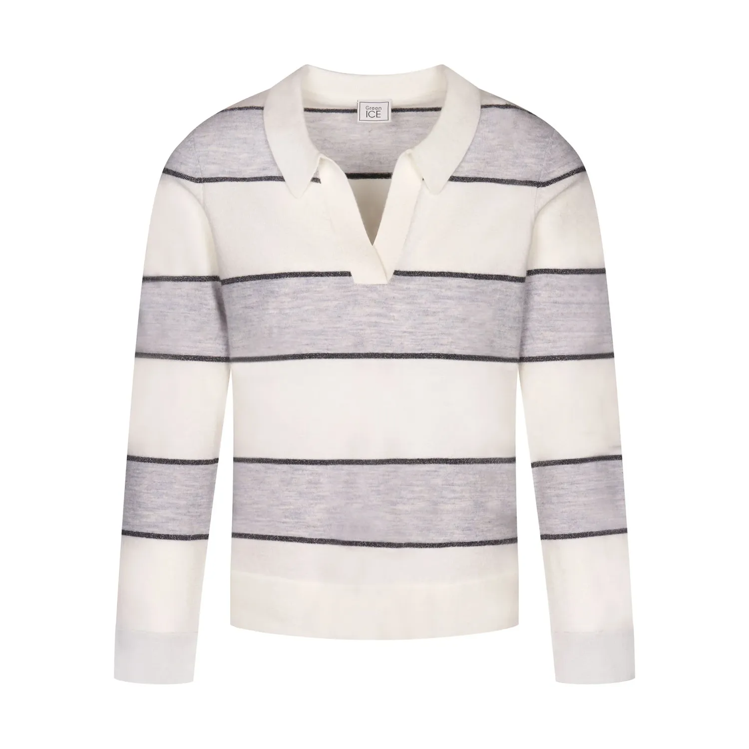 PULL VAN GREEN ICE DOTELLO  Grey