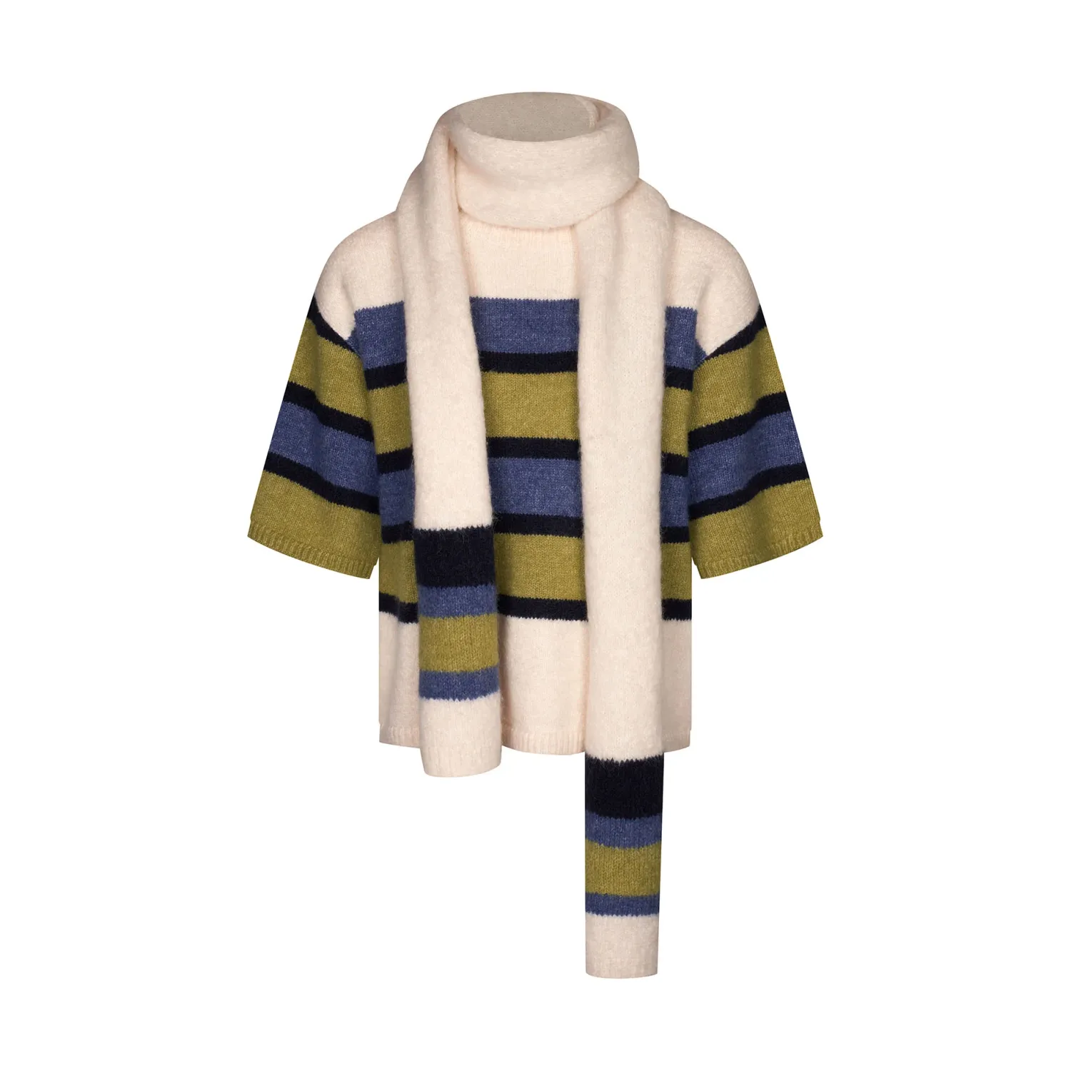 PULL VAN GREEN ICE DRESCIA  Navy