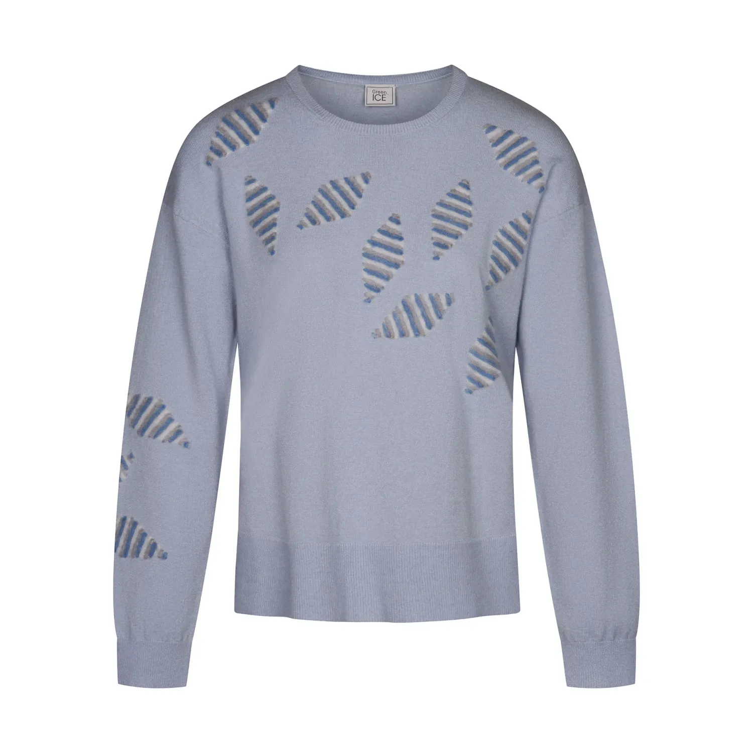 PULL VAN GREEN ICE DETLEF  Lt Blue