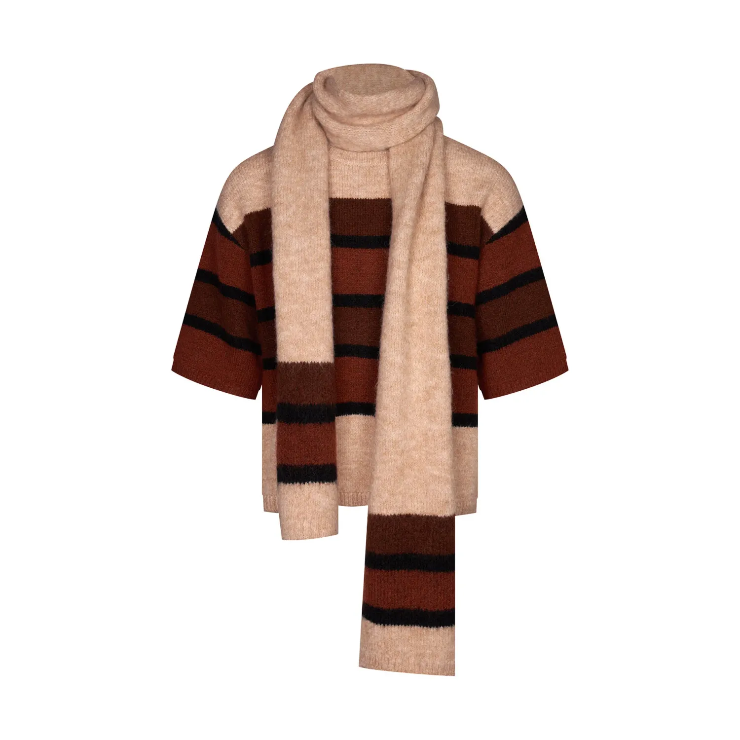 PULL VAN GREEN ICE DRESCIA  Choco