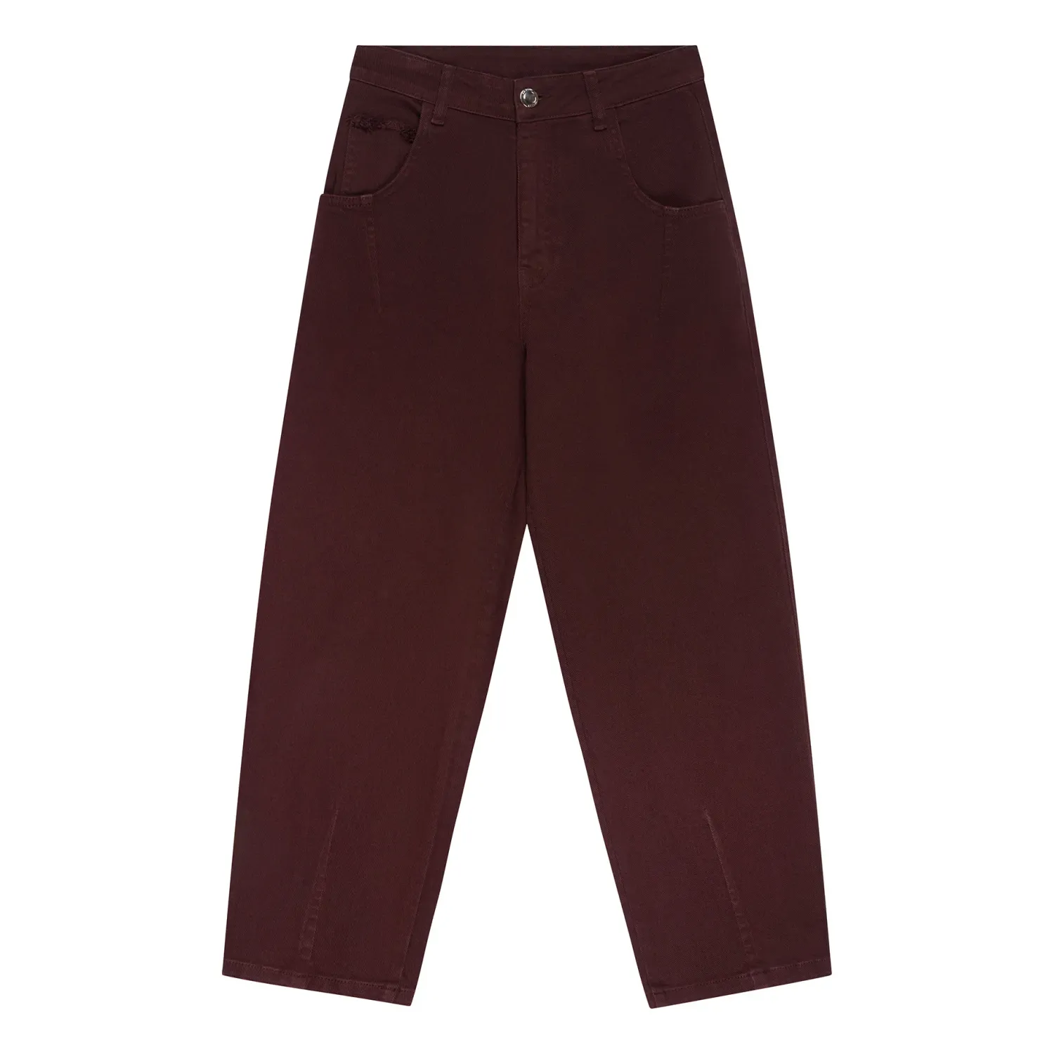 BROEK VAN GREEN ICE KEZIA  Espresso