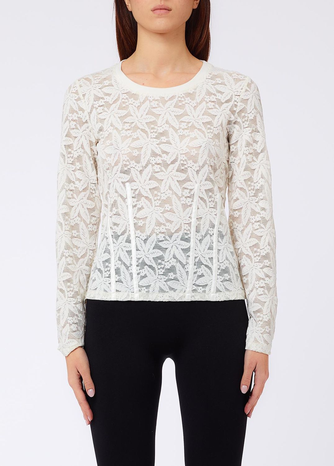 T-SHIRT VAN LIU JO TF6152-J3968 10701 BIANCO LANA