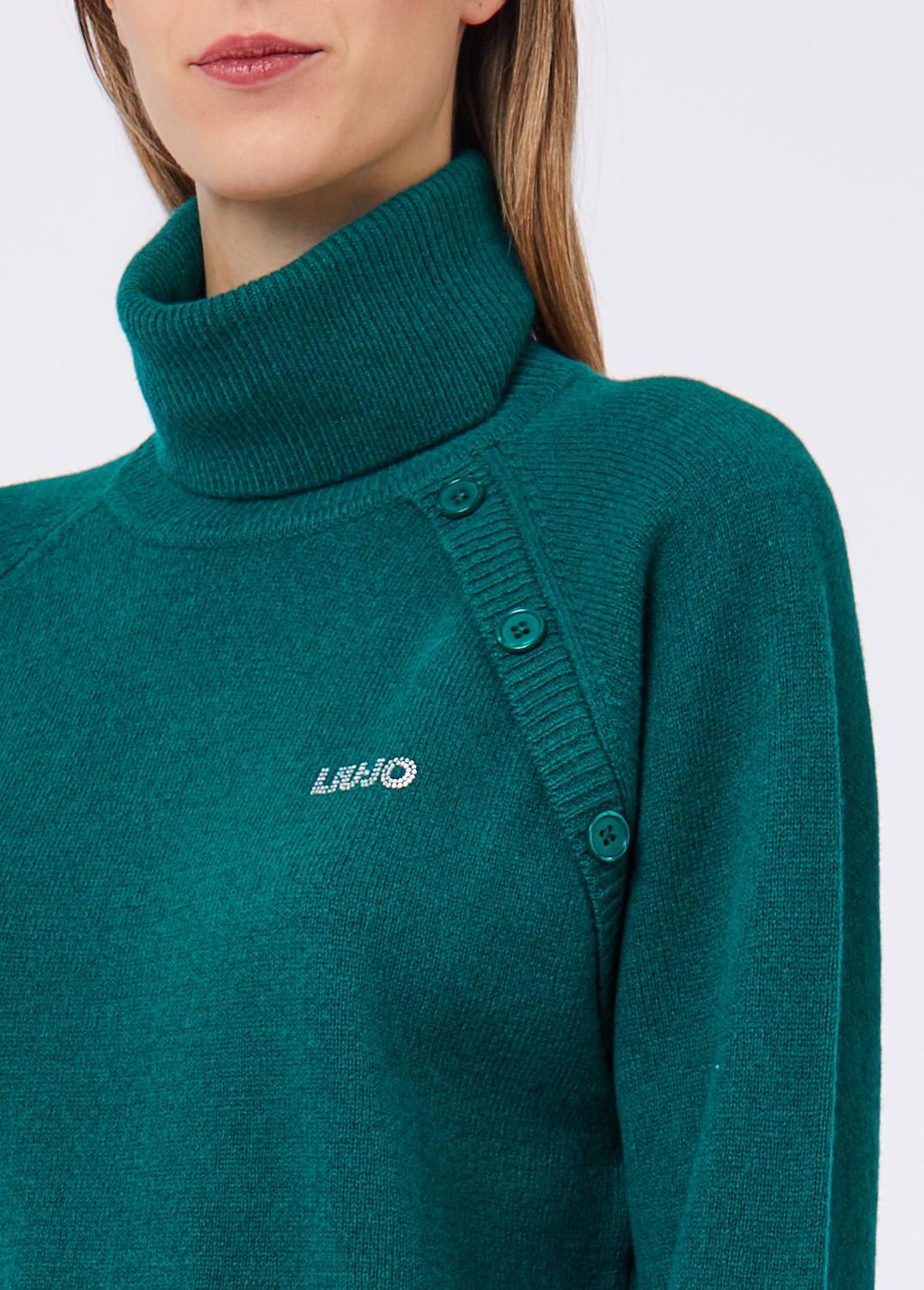 PULL VAN LIU JO WF6369-MS009 95421 GREEN EDEN