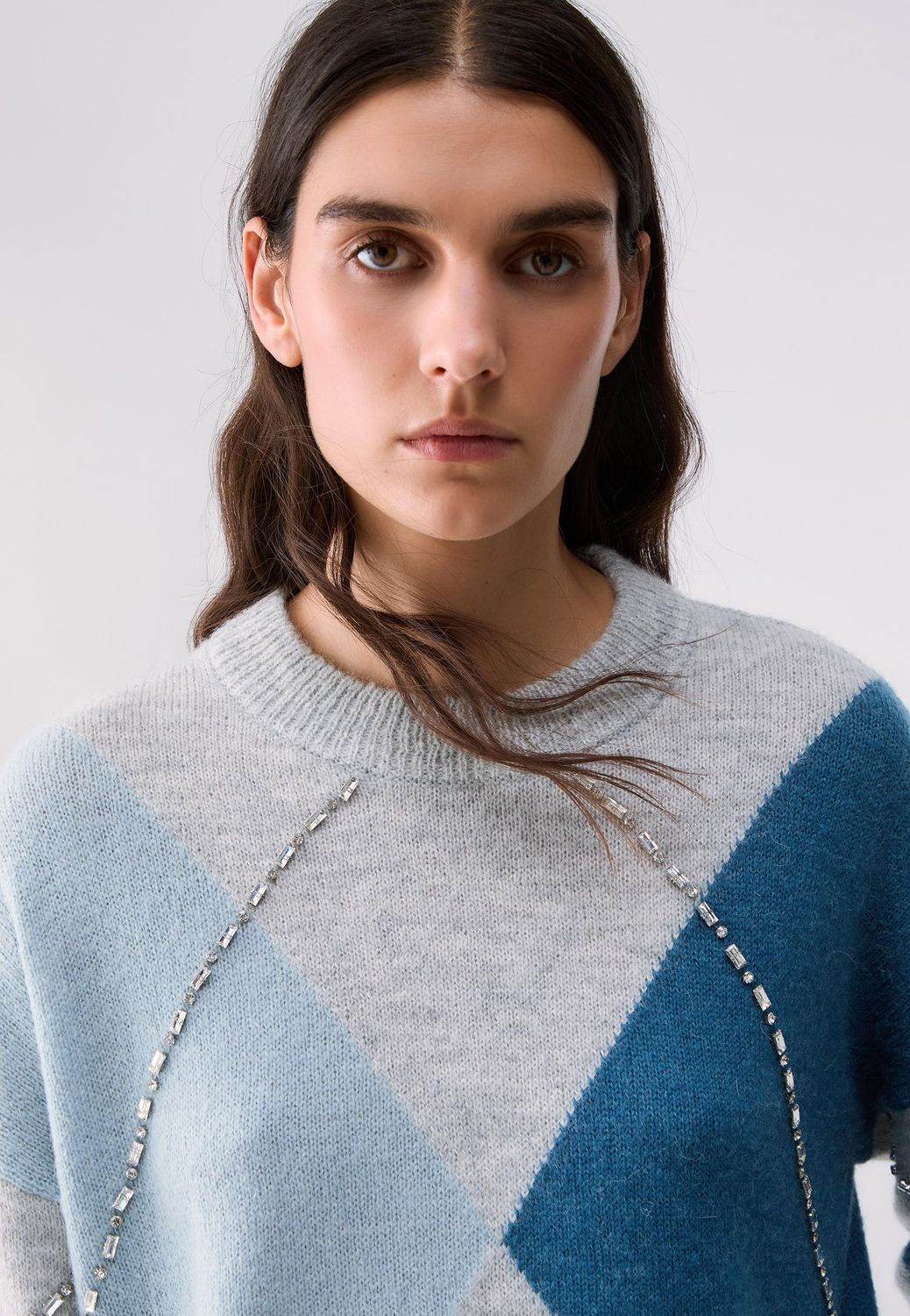 PULL VAN LIU JO WF6184-MA15R L9196 BLUE BALLANTYNE