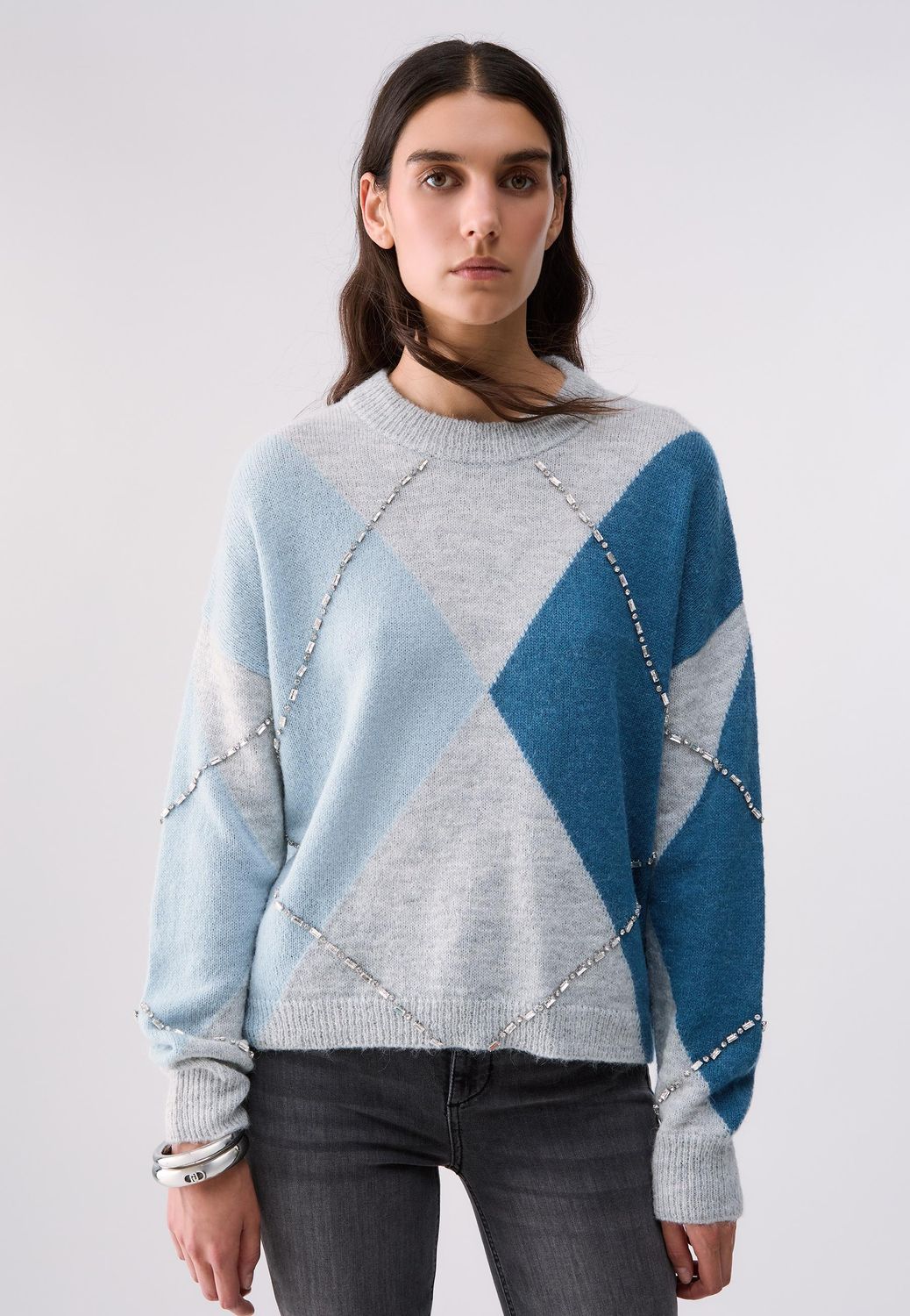 PULL VAN LIU JO WF6184-MA15R L9196 BLUE BALLANTYNE