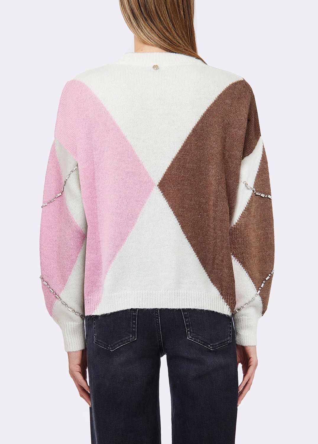 PULL VAN LIU JO WF6184-MA15R L9197 PINK BALLANTYNE