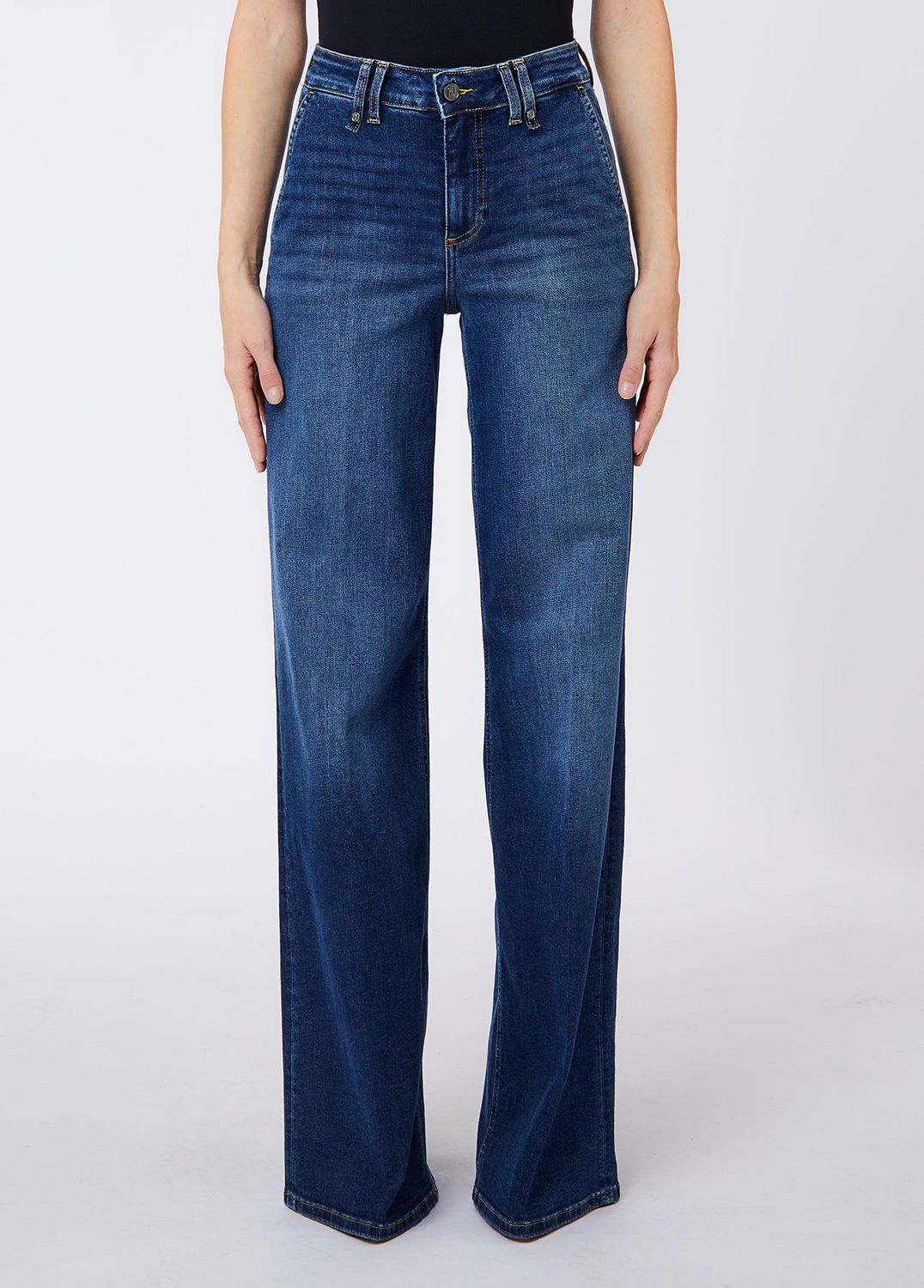 BROEK VAN LIU JO UF6083-DS085 7S081 DEN.BLUE SHORT SIREN