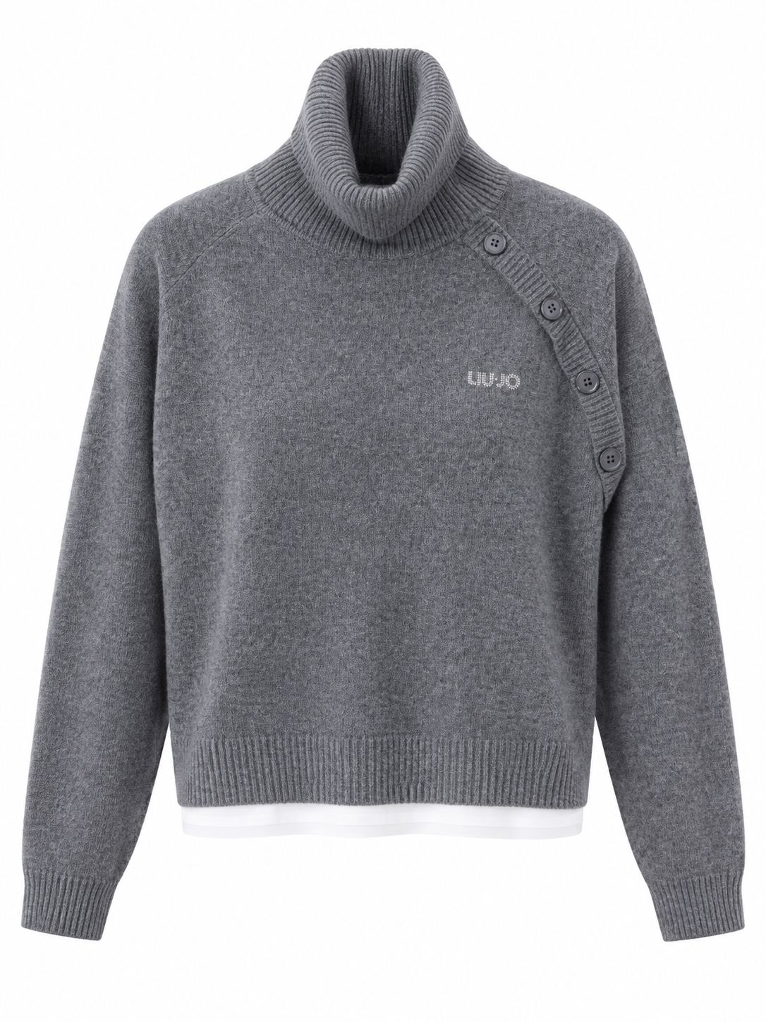 PULL VAN LIU JO WF6369-MS009 02050 GRIGIO MD.MELANGE