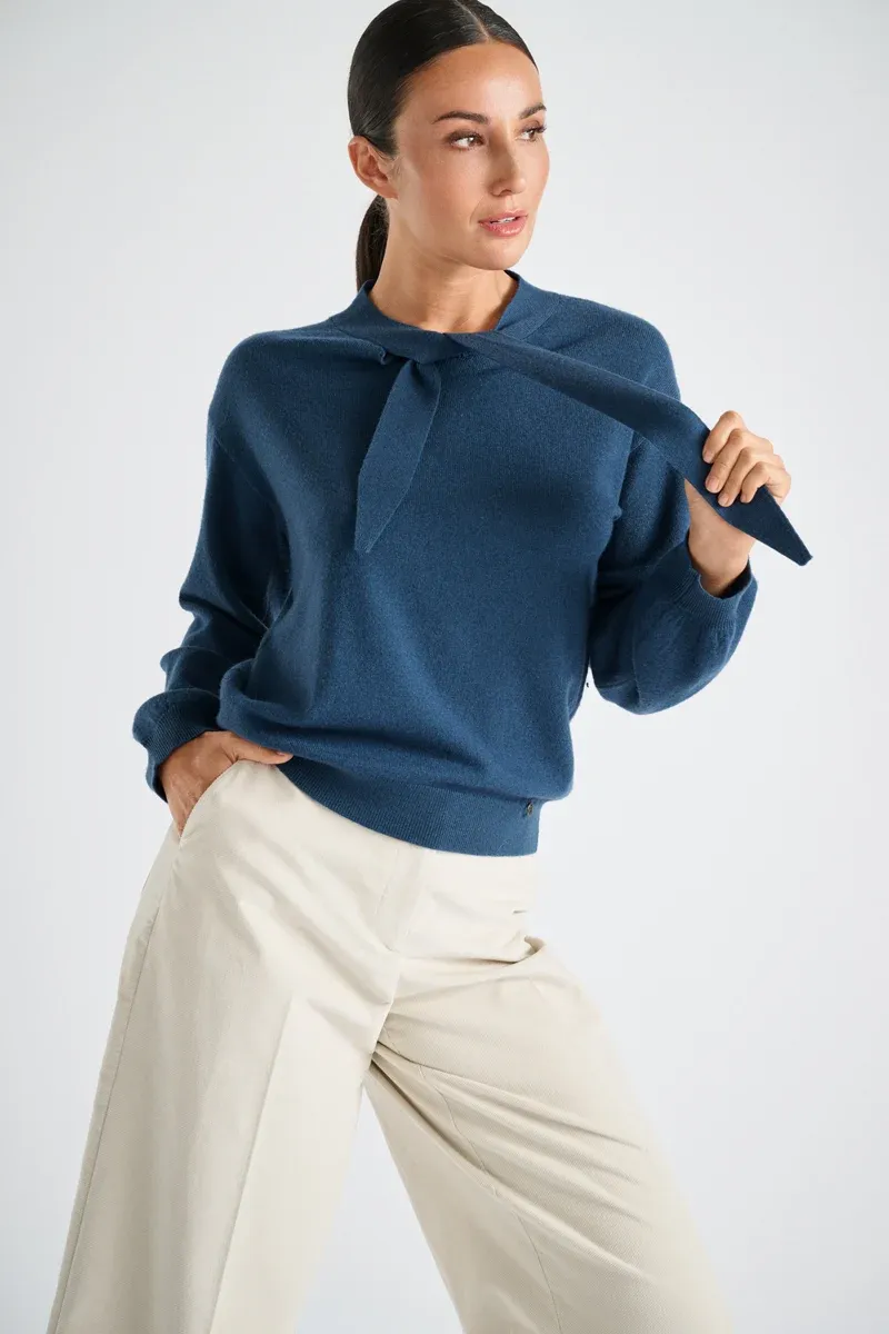 PULL VAN MARIE MERO PU98/DEN DENIM