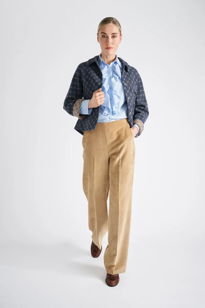 JAS VAN MARIE MERO JG13/815D+815L DENIM/CAMEL