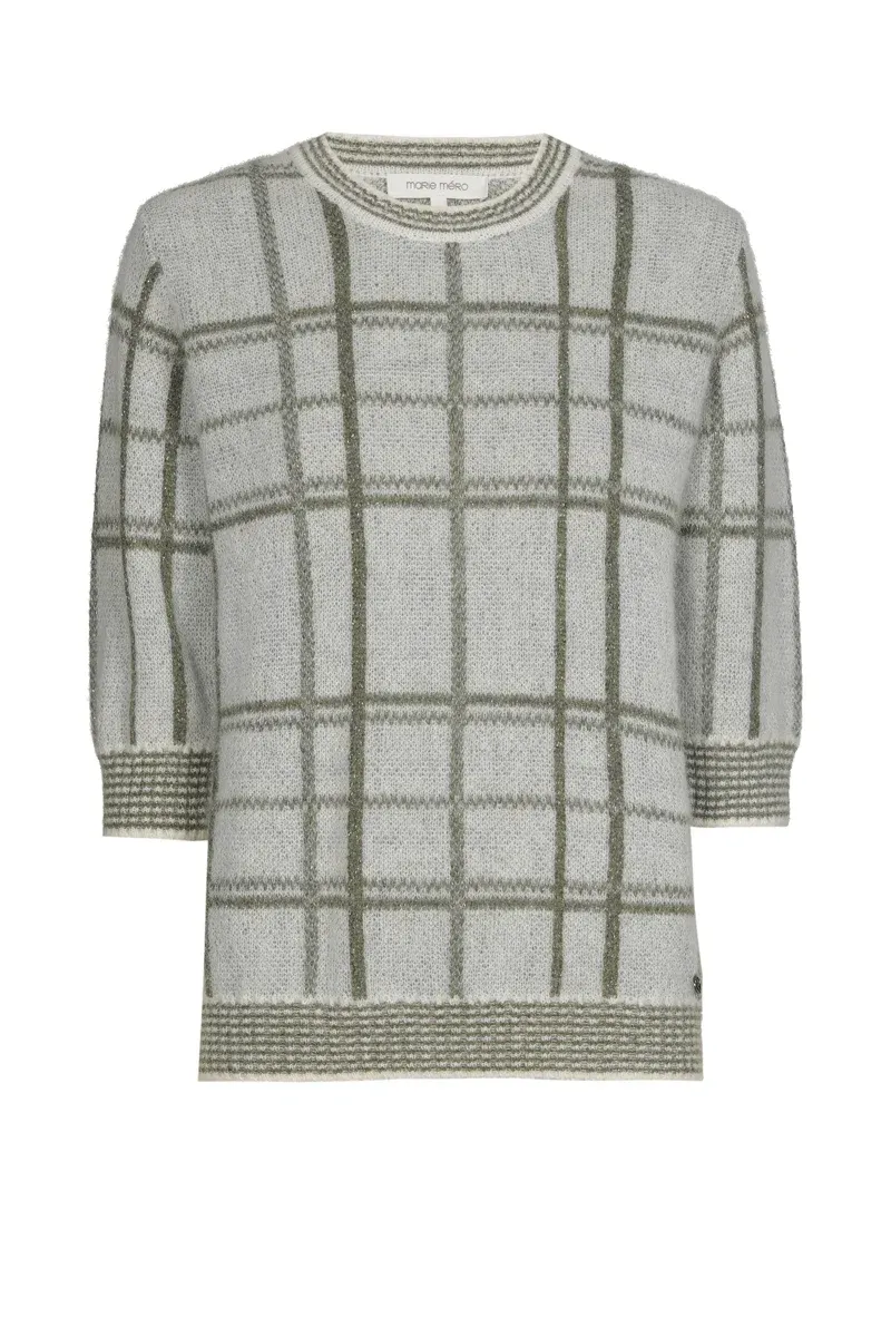 PULL VAN MARIE MERO PU27/CRE+KHA CREME/KAKI
