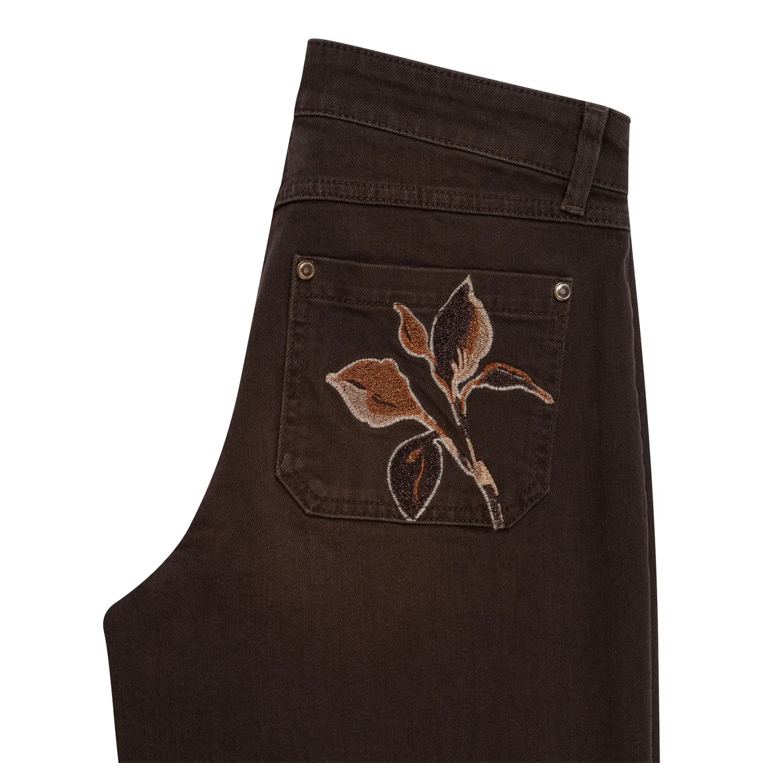 BROEK VAN GREEN ICE KLEONA  Brown