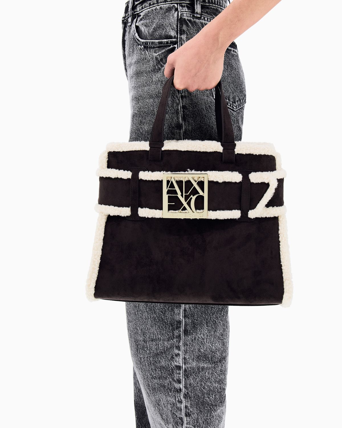 HANDTAS VAN ARMANI XW000285 AF26995 M6027 ANTAGONIST/SCRIPT