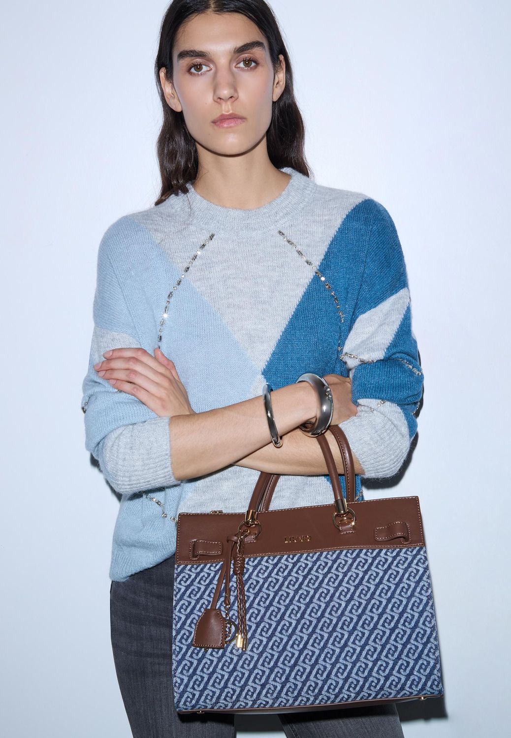 HANDTAS VAN LIU JO AF6086-T703A 00770 BLU DENIM