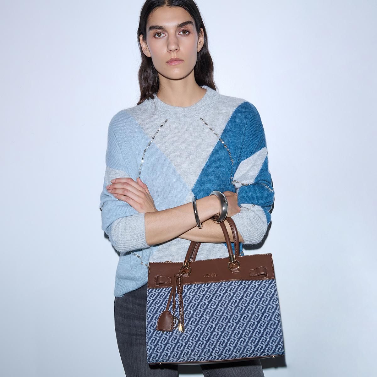 HANDTAS VAN LIU JO AF6086-T703A 00770 BLU DENIM