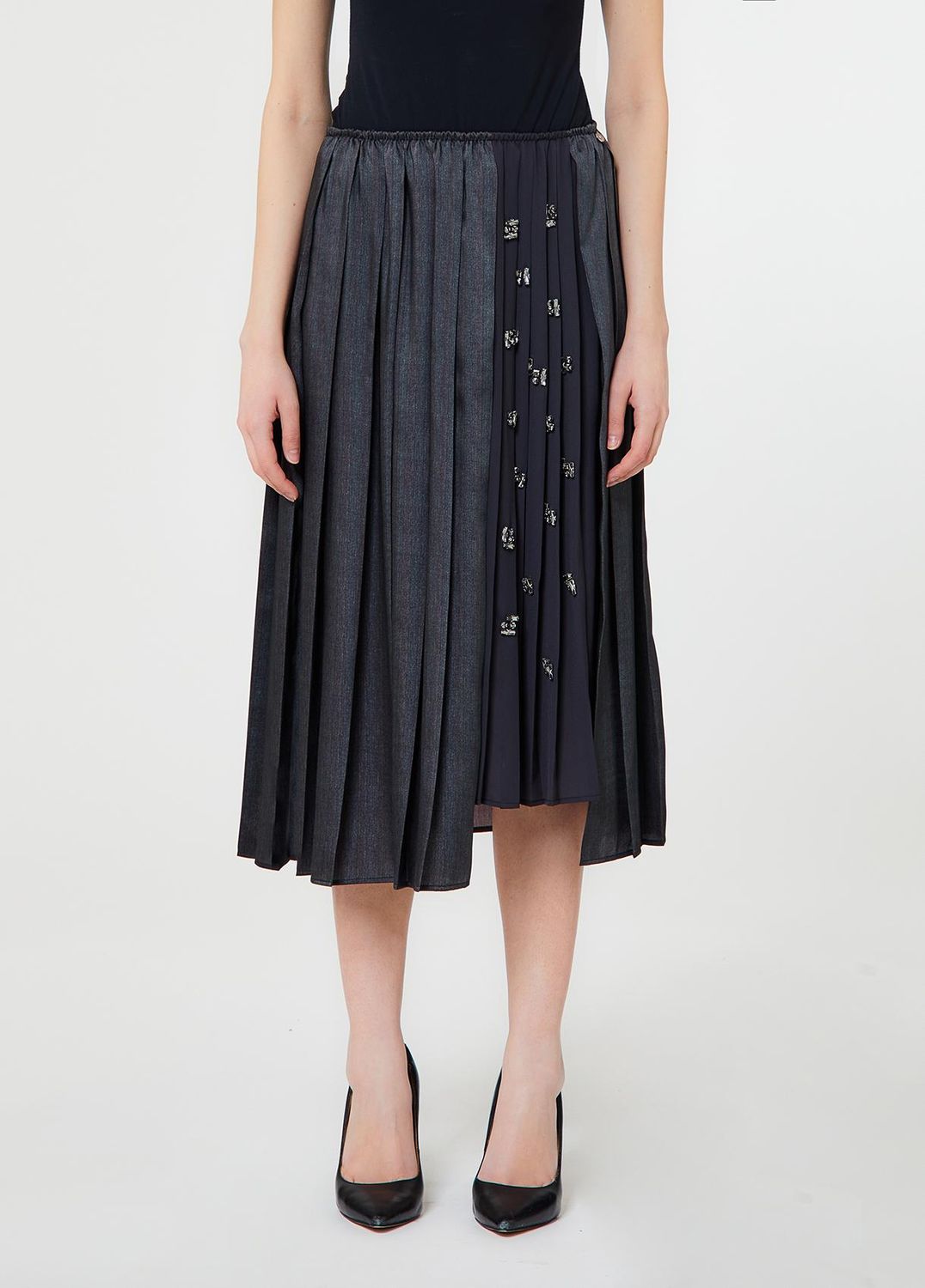 ROK VAN LIU JO CF6035-TS555 D3087 URBAN GREY PINSTRIPE