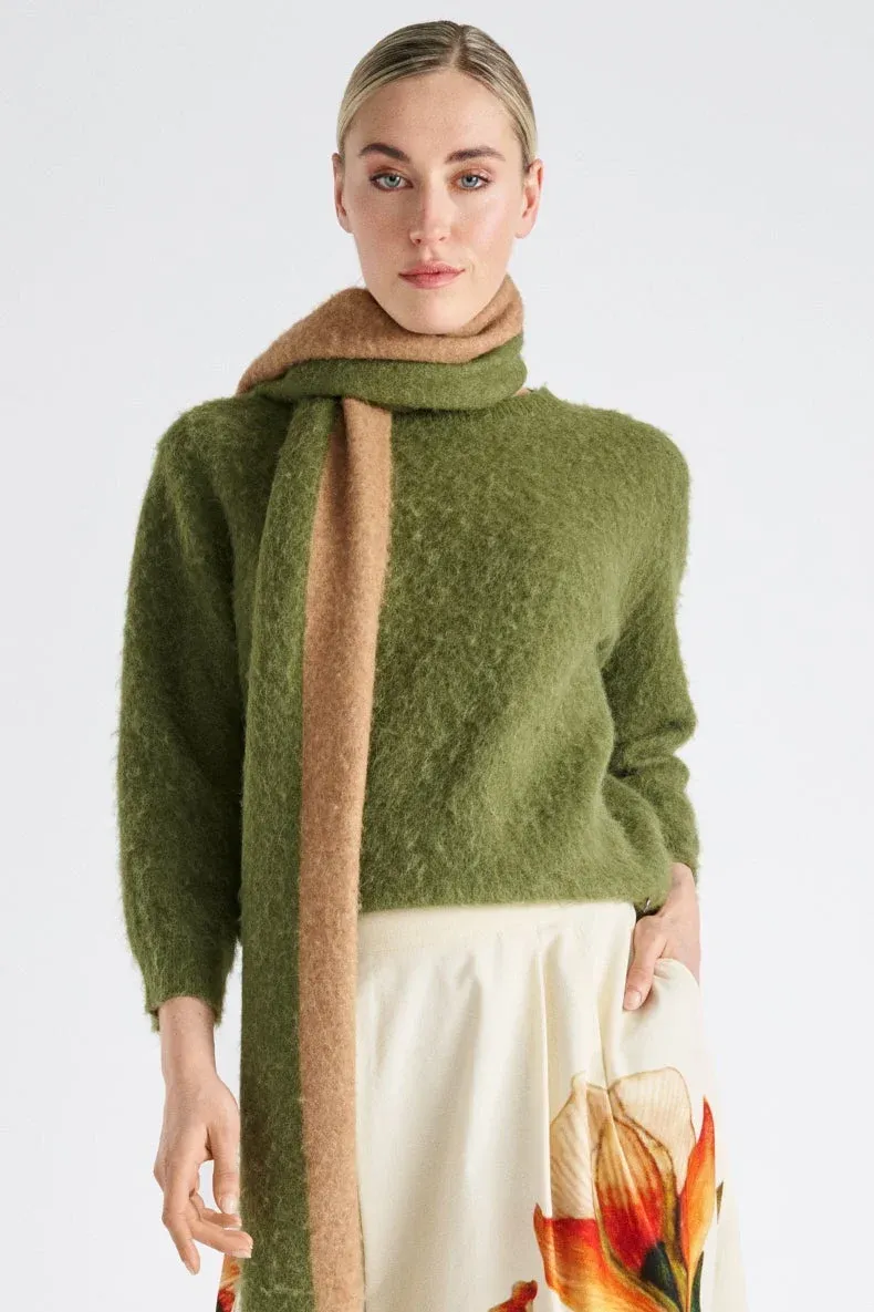 SJAAL VAN MARIE MERO SC81/OLI+CAM OLIVE/CAMEL