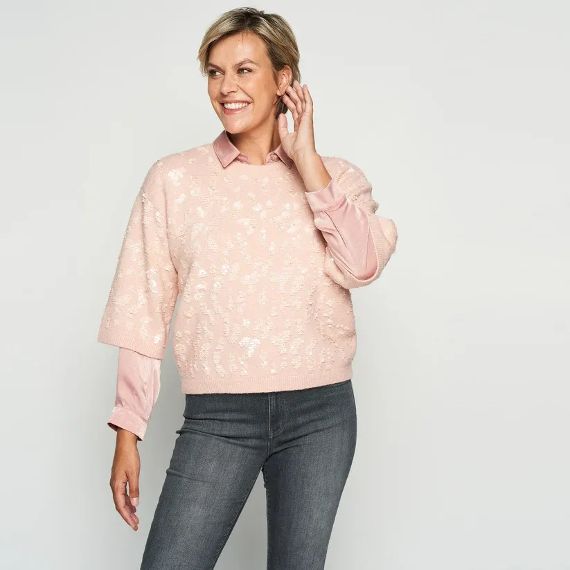 BLOES VAN GREEN ICE LAUREN  Vieux Rose