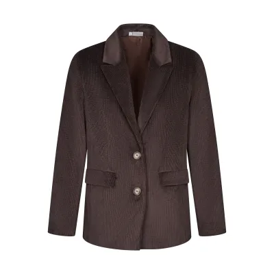 BLAZER VAN GREEN ICE WOVEN  Choco