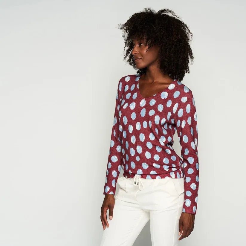 PULL VAN GREEN ICE BOREAS  Bordeaux