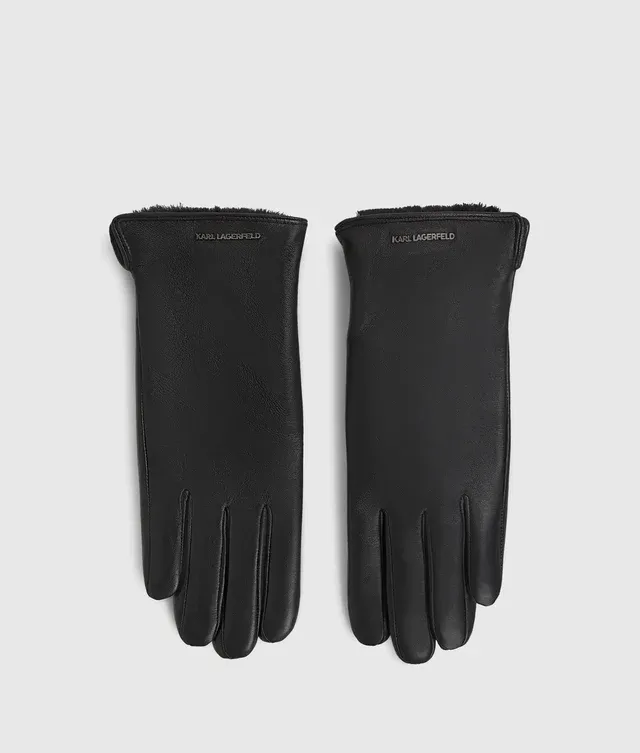 HANDSCHOENEN VAN KARL LAGERFELD B4W33084 999 BLACK