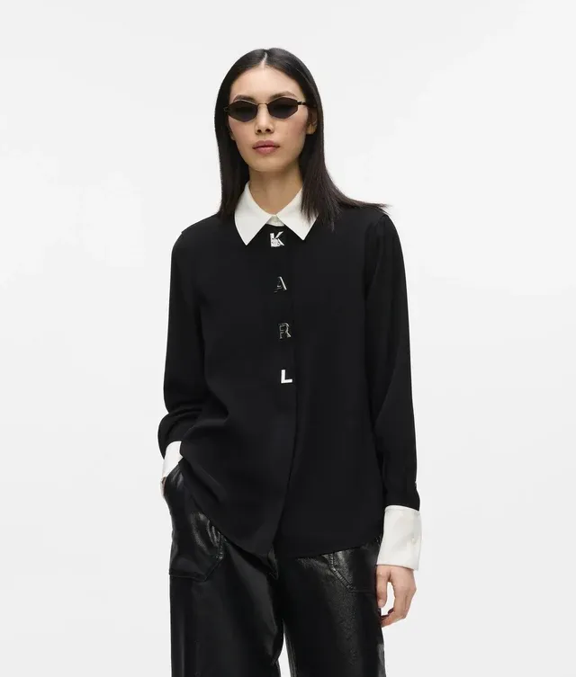 BLOES VAN KARL LAGERFELD B4W11010 998 BLACK/WHITE