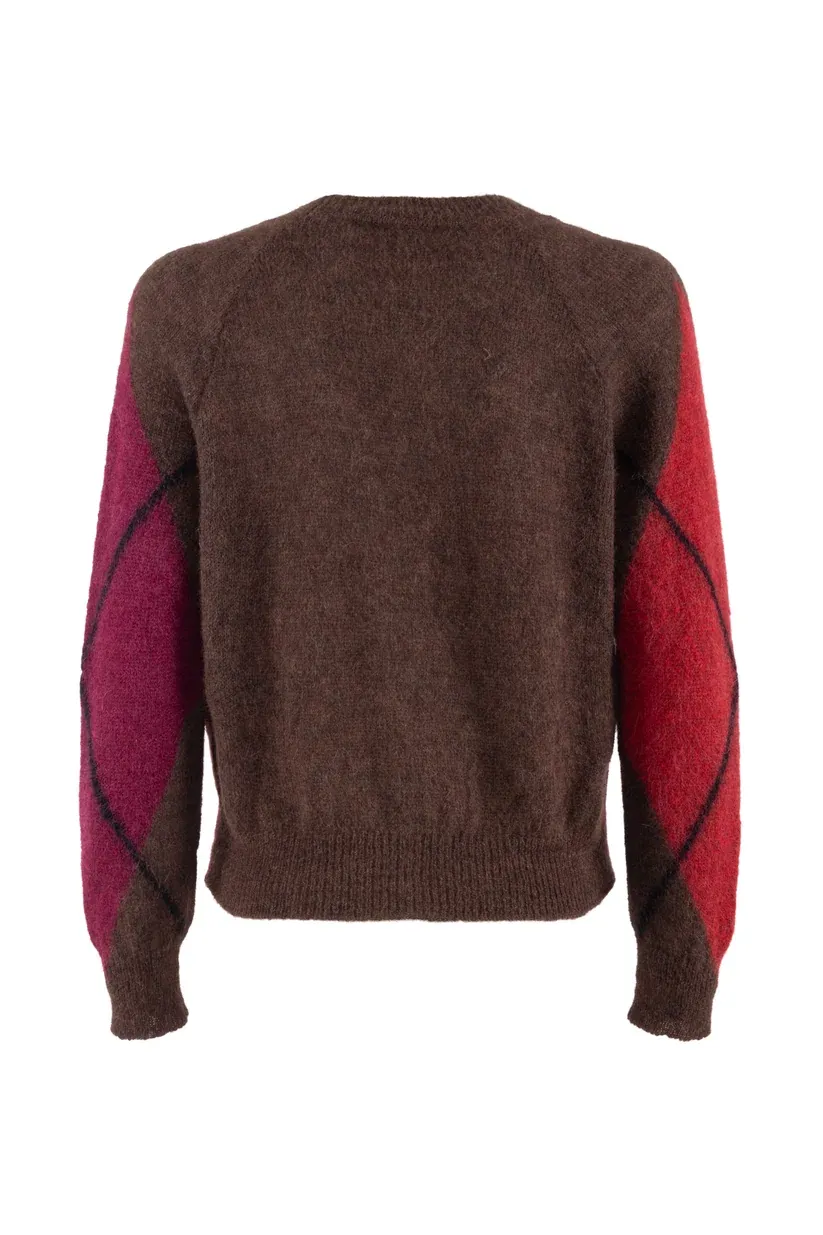 GILET VAN NENETTE 42BB-CHANTAL 0604 CACAO