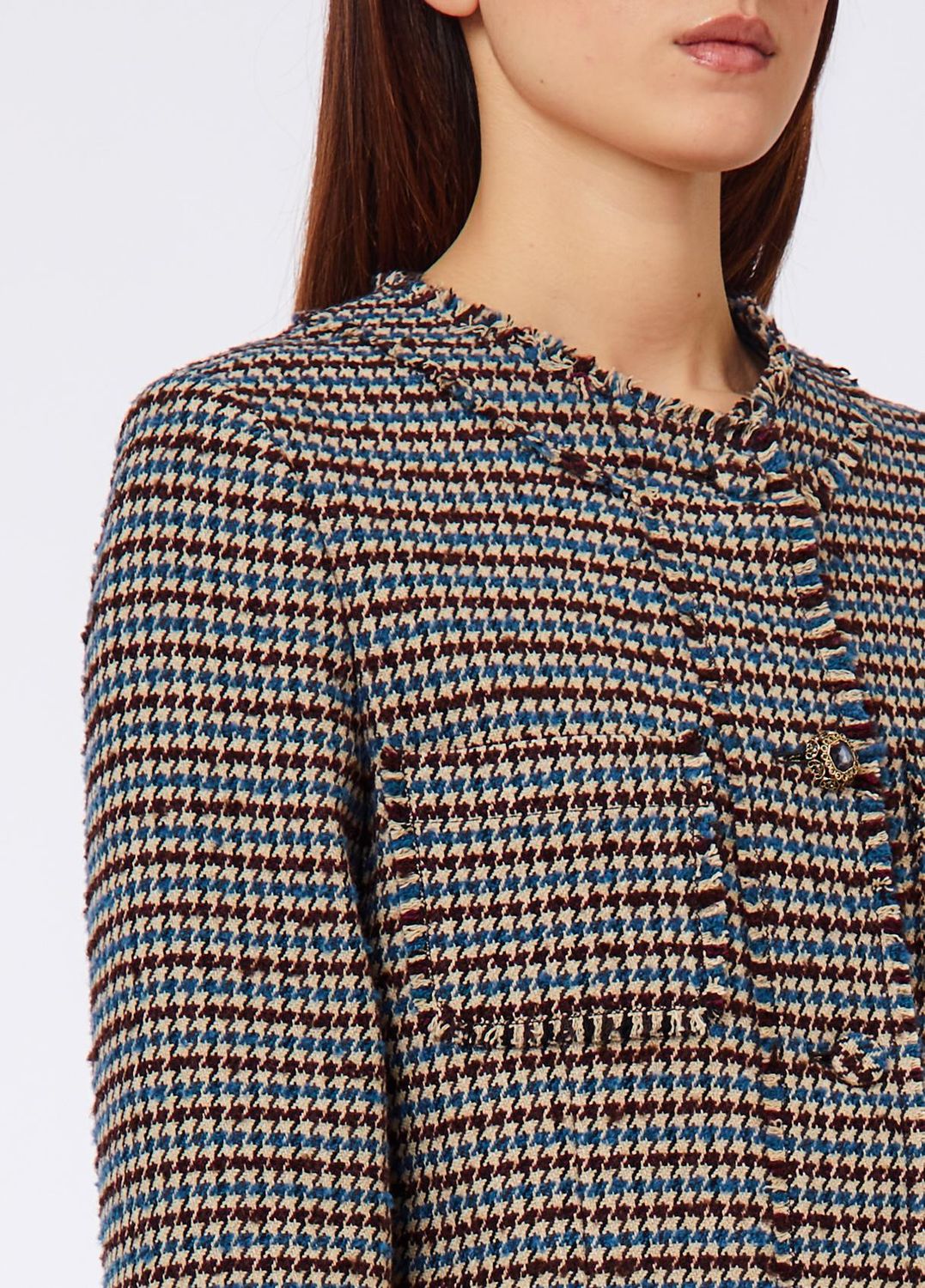 BLAZER VAN LIU JO WF6293-T716A L9168 OTTANIO PIED DE PUOL