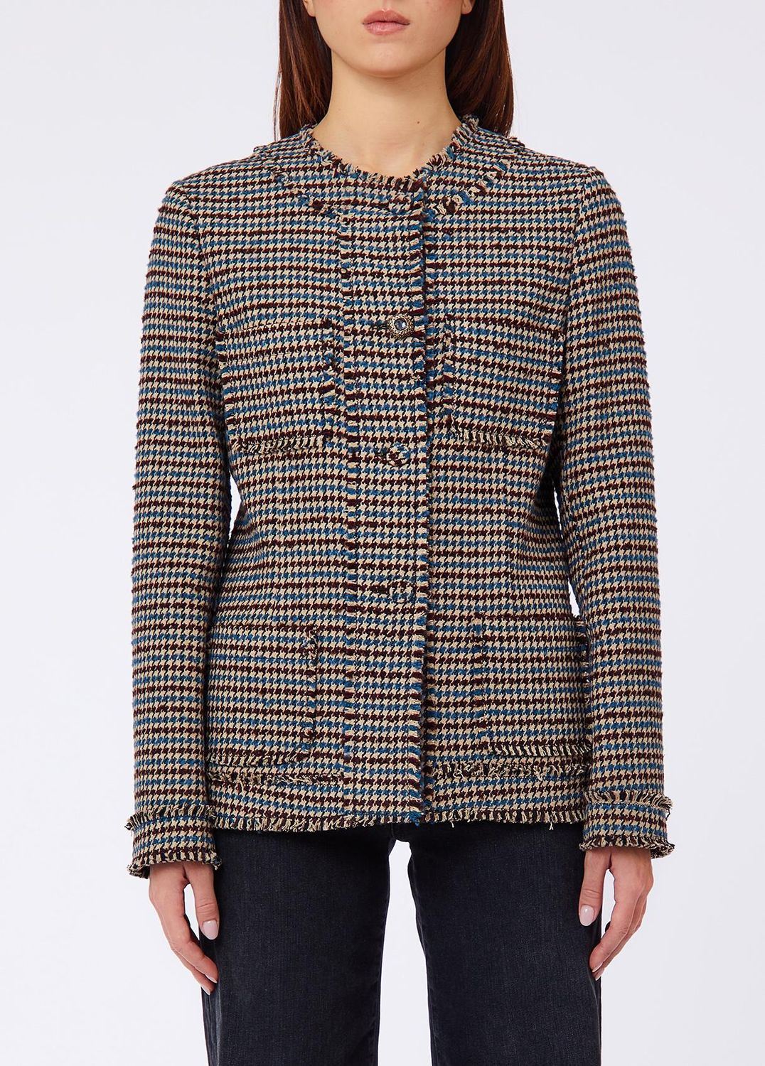 BLAZER VAN LIU JO WF6293-T716A L9168 OTTANIO PIED DE PUOL