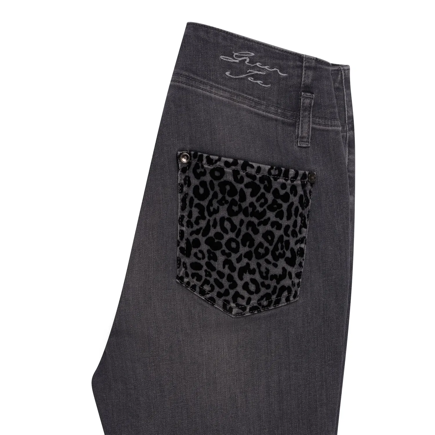BROEK VAN GREEN ICE KONAE FLARE  Grey