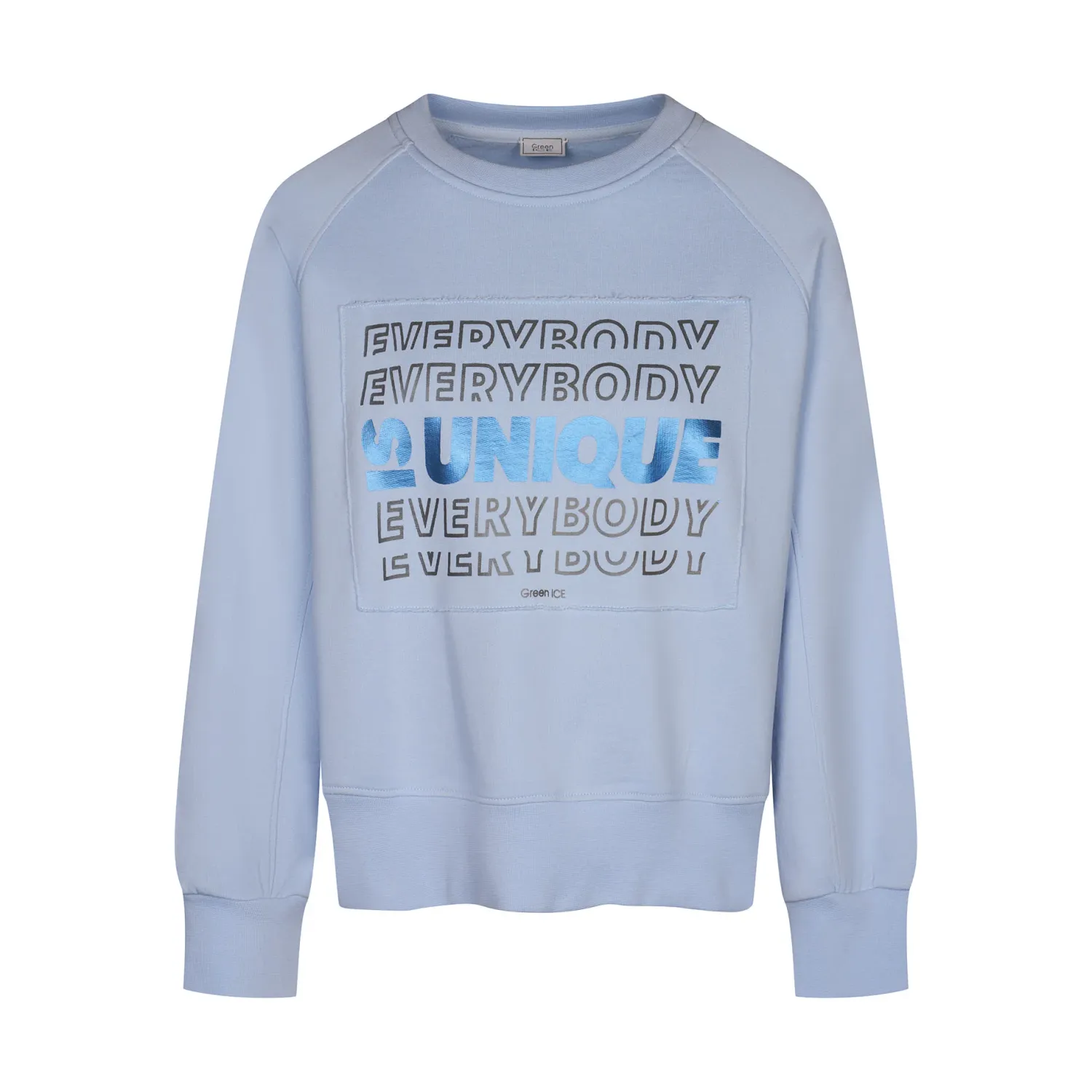 PULL VAN GREEN ICE NICCA  Lt.blue