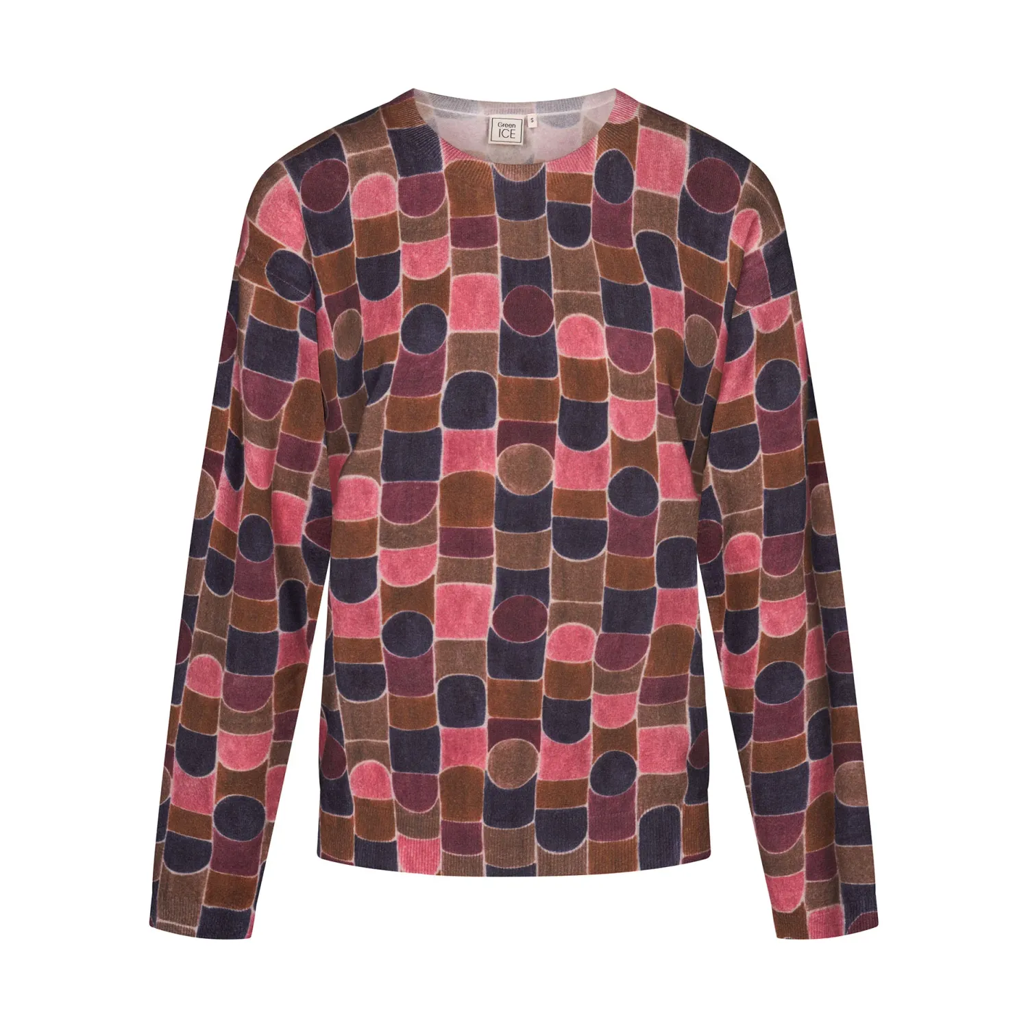 PULL VAN GREEN ICE BRAGA  Bordeaux