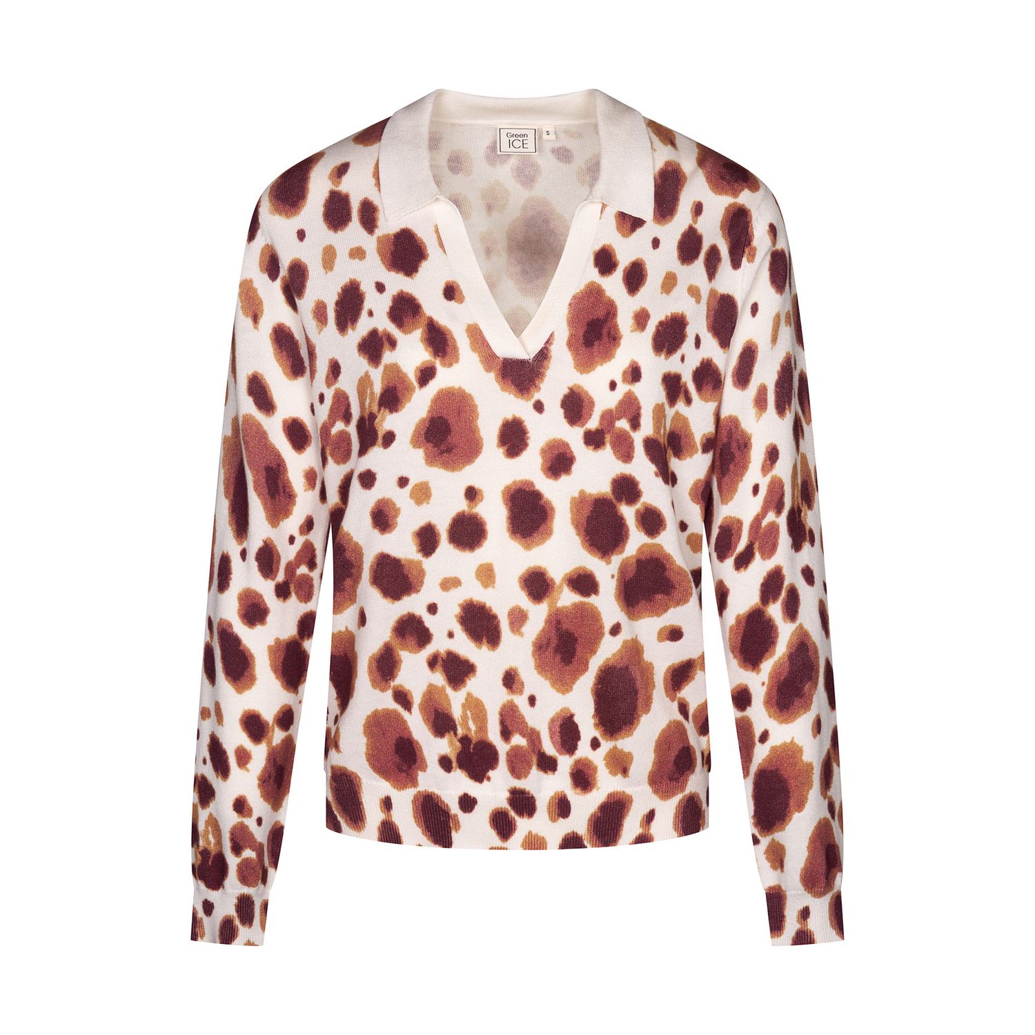 PULL VAN GREEN ICE BRAZILIA  Ecru