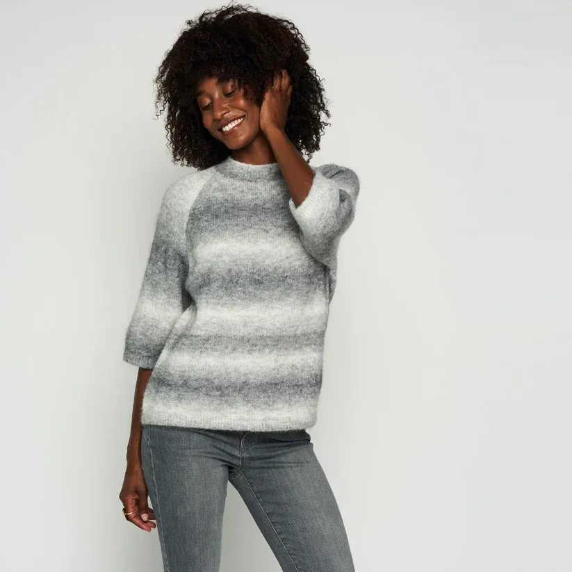 PULL VAN GREEN ICE QWIN  Grey