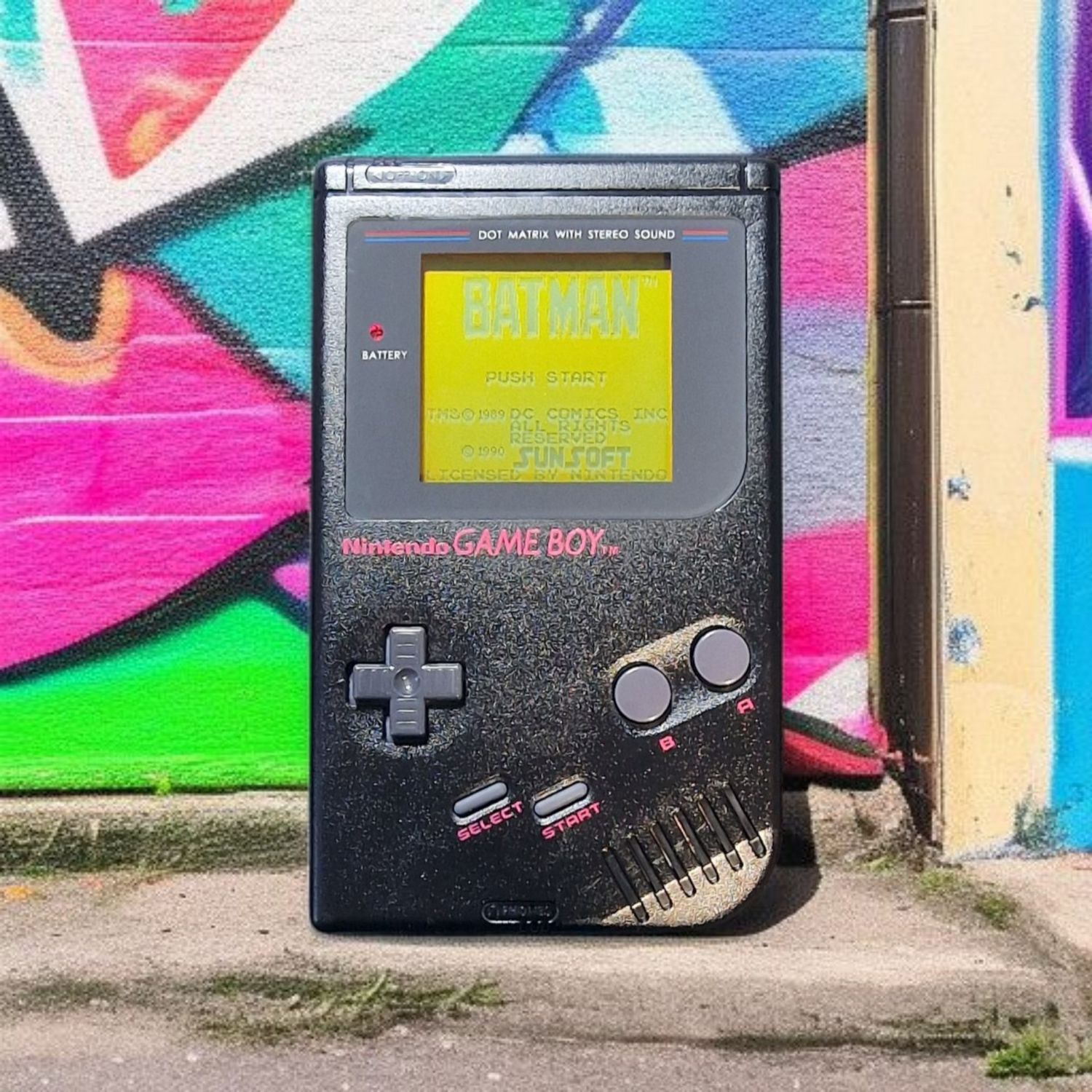 Gameboy Classic Play It Loud! in Schwarz – Generalüberholt & mit 1 Jahr Gewährleistung
