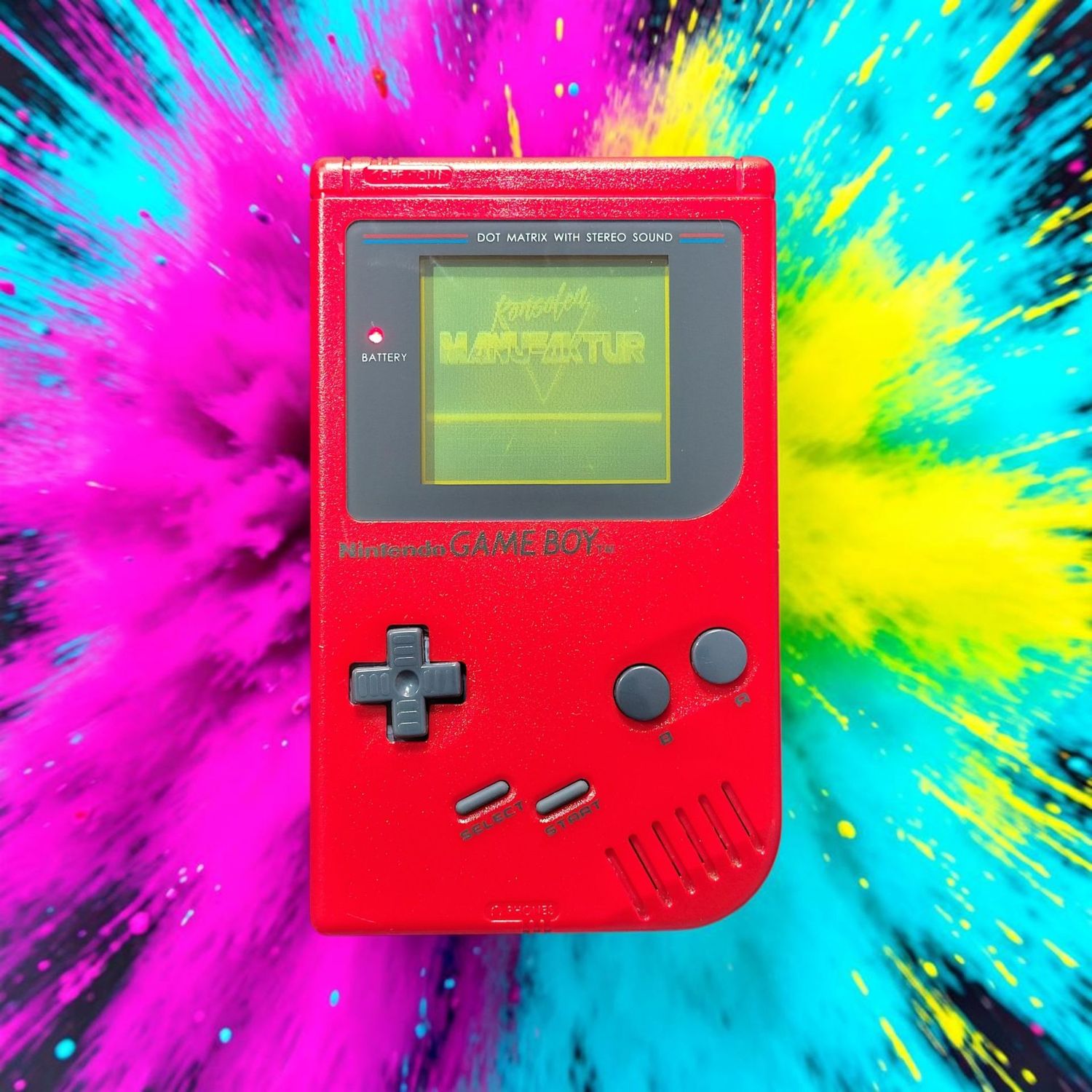Gameboy Classic Play It Loud! in Rot – Generalüberholt & mit 1 Jahr Gewährleistung