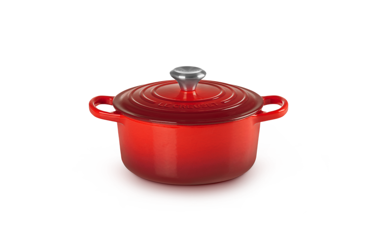 Le Creuset Gietijzer Ronde Stoofpan Kersenrood