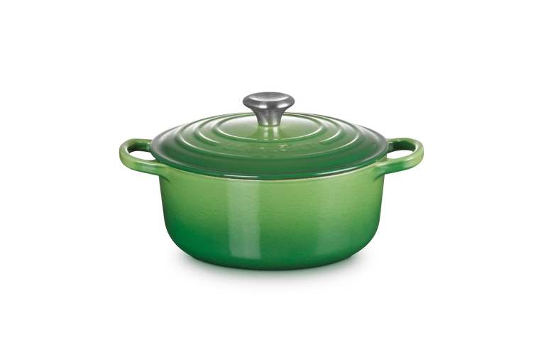 Le Creuset Gietijzer Ronde Stoofpan Bamboo Green
