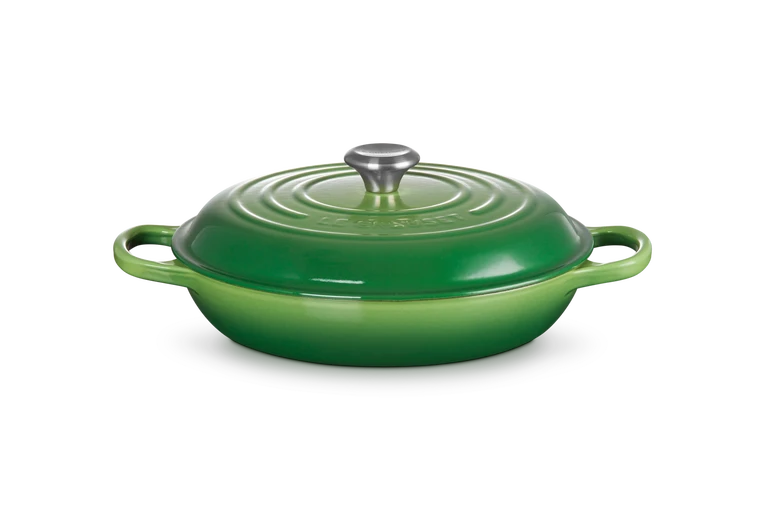 Le Creuset Gietijzer Campagnard  Bamboo Green 30CM 3,5L