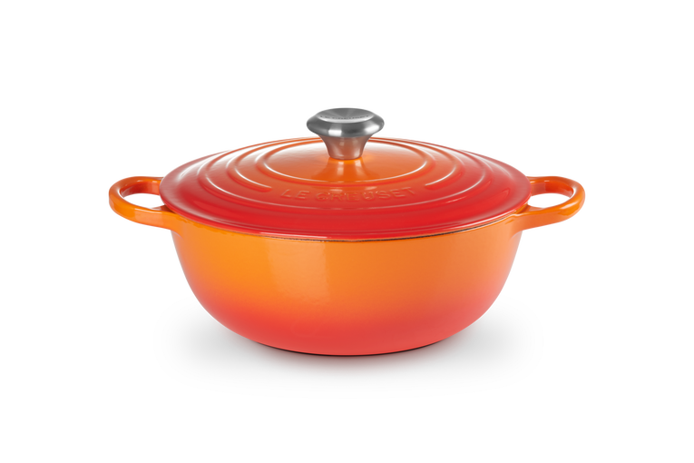 Le Creuset Gietijzer Marmite Oranjerood
