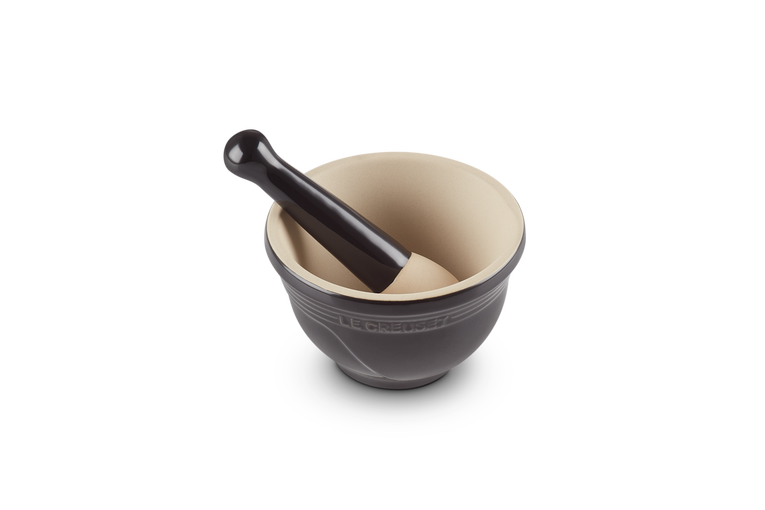 Le Creuset Aardewerken Vijzel Ebbenzwart 11,5CM 0,3L