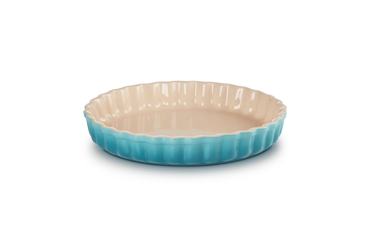 Le Creuset Aardewerken Taartvorm Caribbean Blue 28CM 2,1L