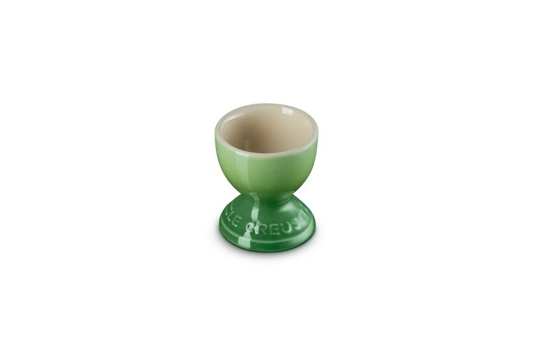 Le Creuset set van 6 Aardewerken Eierdopjes Bamboo Green