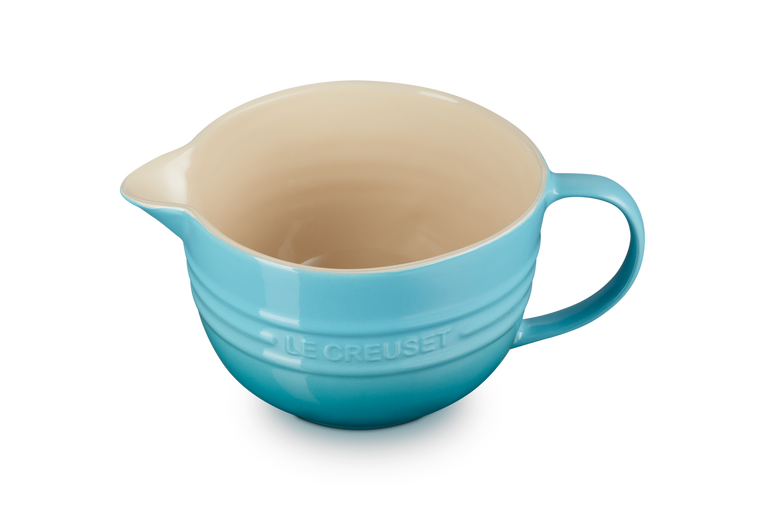 Le Creuset Aardewerken Beslagkom Caribbean Blue 2L