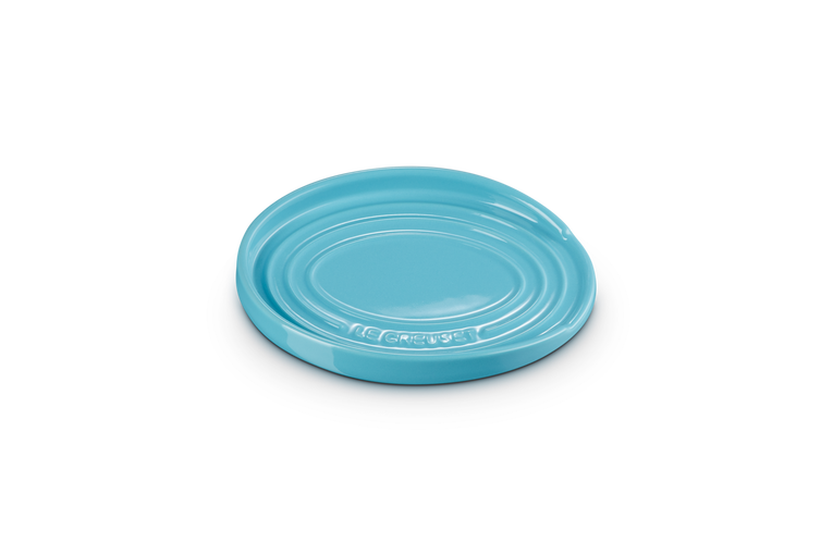 Le Creuset Aardewerken Lepelhouder Caribbean Blue 15CM