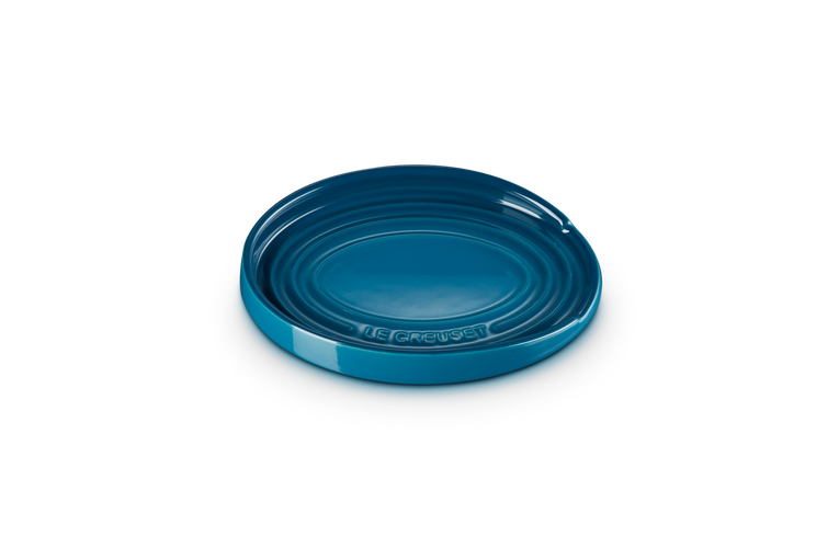 Le Creuset Aardewerken Lepelhouder Deep Teal 15CM
